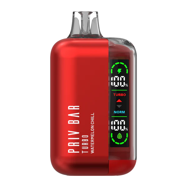 Watermelon Chill Priv Bar Turbo 15000 - Black Coral